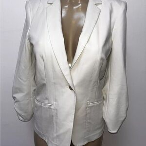 Elizabeth And James Ivory Fitted Blazer Chic And Stylist Size 4